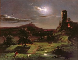 Maisema (Moonlight), n. 1833-34